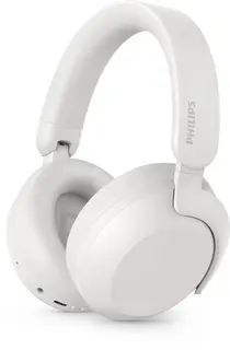 PHILIPS TAH8000EWT/00 - Over-Ear Koptelefoon - Noise Cancelling Pro - Hi-Res Audio - Tot 70 Uur Batterijduur - Bluetooth 5.4 - Multipoint - Auracast - Vervangbare Batterij - Wit