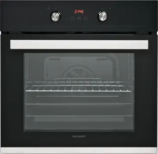 Sharp K-60D22BM - Inbouwoven - zwart