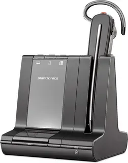 POLY 211819-11 hoofdtelefoon/headset Bedraad en draadloos Kantoor/callcenter Bluetooth Zwart