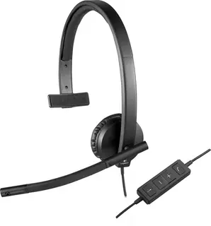 Logitech H570e Mono Zwart