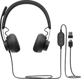 Logitech Zone Wired Teams - USB-C Headset - Graphite
