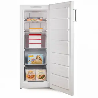 PRIMO PR173DV Vriezer - 161L - energie D - Vrieskast No frost vrijstaand - 5 vakken - Wit