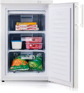 DOMO DO91140F Tafelmodel Vriezer - Kleine Diepvries - 80L - Energieklasse A - Wit