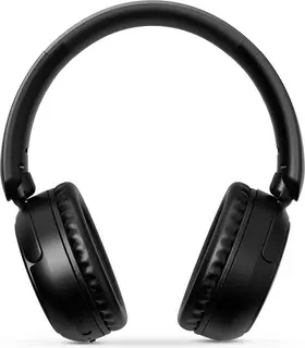 Nedis Draadloze Over-ear Koptelefoon - Batterij 1 werkingstijd standaard verbruik: 720 min - Ingebouwde microfoon - Drukbediening - Ondersteuning voor spraakbesturing - Volumebediening - Zwart