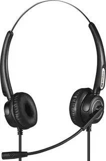 Sandberg - 126-30 - Koptelefoon - Bedraad - Kantoor/callcenter - USB Type-A - Zwart