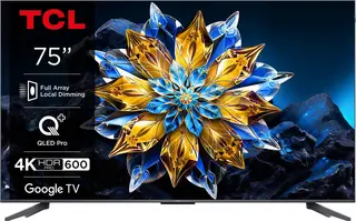 TCL 75C61B Pro - 75 inch - 4K QLED - Full Array Local Dimming - 2024