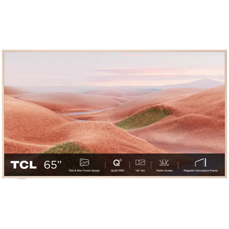 TCL 65A300W - Ultra HD 4K - QLED-tv - 65 inch - 2024