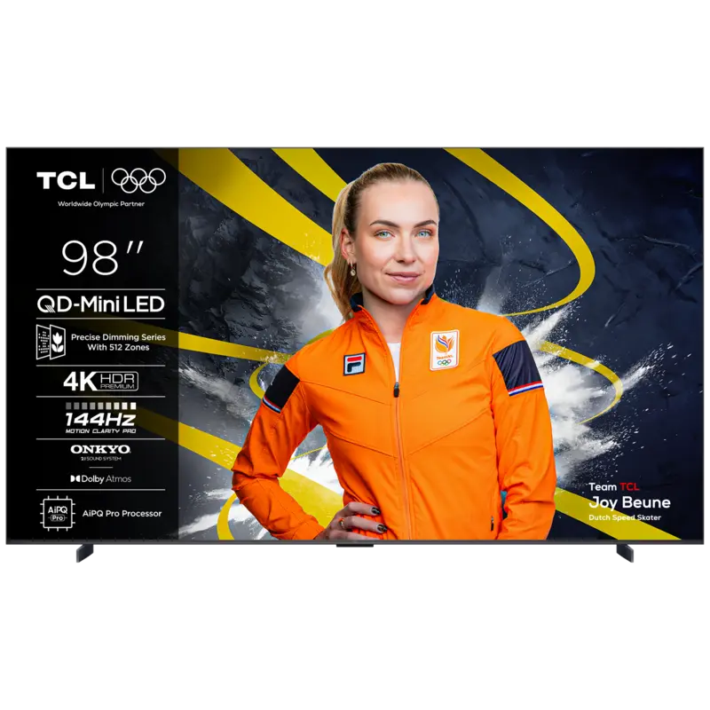 TCL 98C6K - Ultra HD 4K - Mini-led-tv - 98 inch - 2025