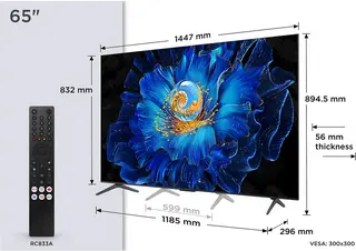 TCL 65C6KS - 65 inch - 4K QD-MiniLED - 2025