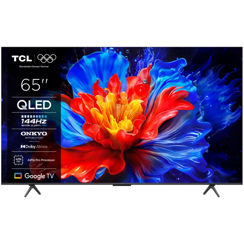 TCL 65P8K - Ultra HD 4K - QLED-tv - 65 inch - 2025