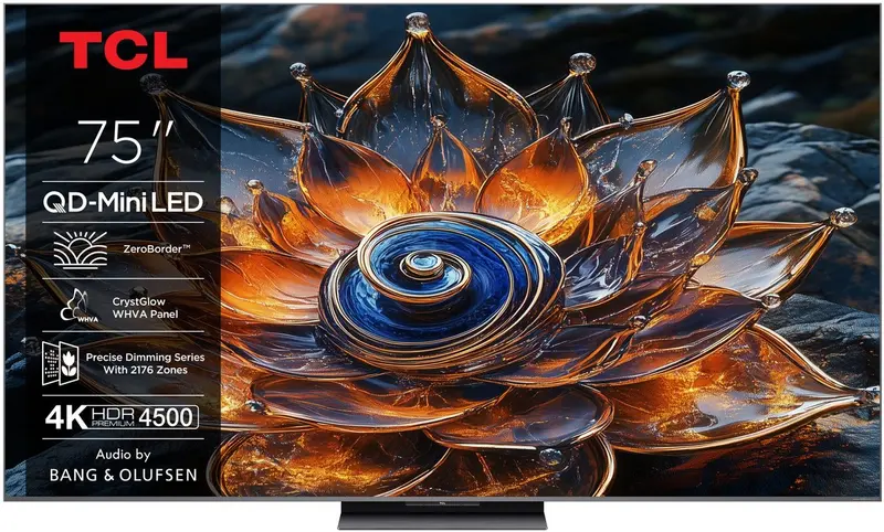 TCL 75Q8C - 75 inch - 4K MiniLED - 2025 - Smart TV