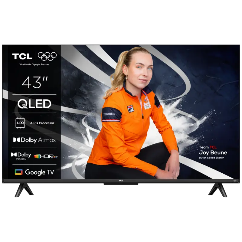 TCL 43T69C - Ultra HD 4K - QLED-tv - 43 inch - 2025