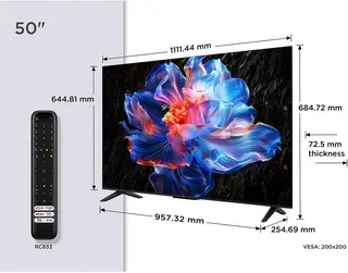 TCL 50P6K | 50 4K UHD LED TV | HDR10 | Google TV
