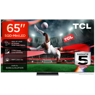 TCL 65C8L SQD-Mini-led - Ultra HD 4K - Mini-led-tv - 65 inch - 2026