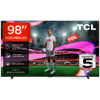 TCL 98C7L SQD-Mini-led - Ultra HD 4K - Mini-led-tv - 98 inch - 2026