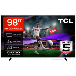TCL 98A400 Pro QD-Mini-led - Ultra HD 4K - Mini-led-tv - 98 inch - 2026