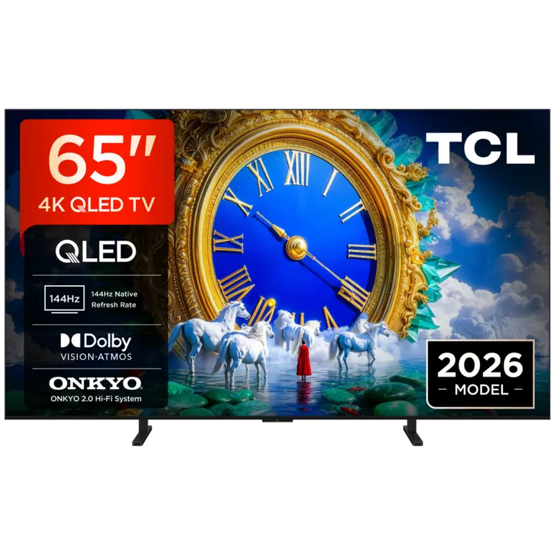 TCL 65A400 - Ultra HD 4K - QLED-tv - 65 inch - 2026