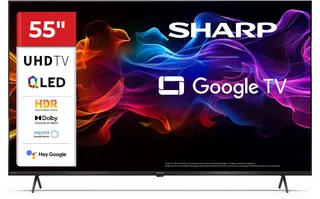 Sharp Aquos 55HP5465 - 55 inch 4K UHD QLED met Google TV