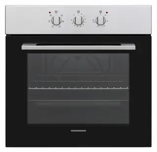 Heinner HBO-V656G-IX Inbouw Oven – Elektrisch – 72 L – Energieklasse A – Grill – 6 Functies – Mechanische Timer – RVS – 5 Jaar Garantie