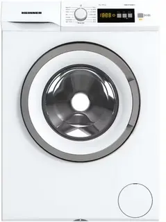 Heinner HWM-VT1610KD++ Wasmachine 6 kg – 15 Programma’s Met Allergievriendelijk programma – Eco Logic Systeem – LED Display – 1000 tpm – Wit – 5 Jaar Garantie