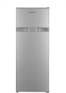 Heinner HF-H2206SE++ Koel-vriescombinatie – 206 L – LED-verlichting – Omkeerbare Deur – Instelbare Thermostaat – Zilver – 5 Jaar Garantie