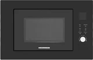 Heinner Inbouw Magnetron 23L – 800W Magnetron – Grill 1000 W –5 Vermogensstanden – LED Display – Kinderslot –Timer – Zwart