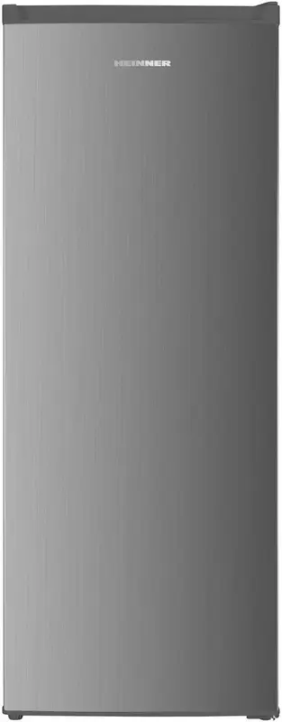 Heinner HFF-HM168XE++ Vrieskast – 168 L – Elektronische Bediening met LED-display – Supervriesfunctie – Omkeerbare Deur – RVS – 5 Jaar Garantie