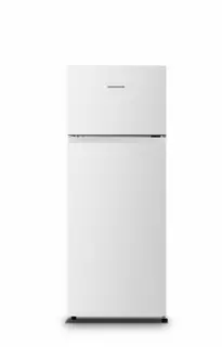 Heinner HF-HS205E++ Koel-vriescombinatie – 206 L – LED-verlichting – Omkeerbare Deur – Mechanische Thermostaat – Wit – 5 Jaar Garantie