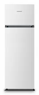 Heinner HF-HS243E++ Koel-vriescombinatie – 243 L – LED-verlichting – Mechanische Thermostaat – Omkeerbare Deur – Wit – 5 Jaar Garantie