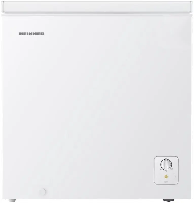 Heinner HCF-HS191E++ Vrieskist – 191 L – Instelbare Mechanische Thermostaat – Inclusief 1 Mand – Wit – 5 Jaar Garantie