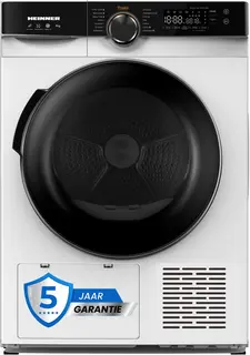 Heinner Warmtepompdroger - 8 KG - 14 Programma's - Antikreukfunctie - LED display - Trommelverlichting - Wit