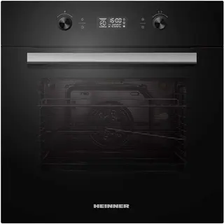 Heinner HBO-M709GCDRC-GBK Inbouw Oven 60 cm – Elektrisch – 70 L – Energieklasse A – Grill – 9 Functies – Touchdisplay – Kinderslot – Zwart Glas – 5 Jaar Garantie