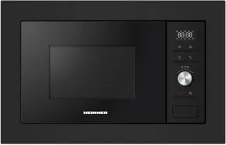 Heinner Inbouw Magnetron – 28 L – 900 W – 1000 W Grill – 5 Vermogensniveaus – Ontdooifunctie – 21 Automatische Programma’s – Digitale Bediening – Zwart
