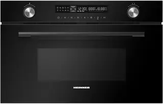 Heinner Inbouw Combimagnetron – Convectie – 34 L – 900 W – 1100 W Grill – 5 Vermogensniveaus – Touchbediening – Zwart