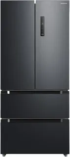 Heinner HCFD-M516INVHDXE++ French Door Amerikaanse Koelkast – 516 L – No Frost – LED Touch Display – InoxCool & ADT Fresh System – Donker RVS – 5 Jaar Garantie