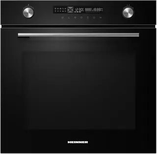 Heinner HBO-M7212GCDRP-GBK Inbouw Oven 60 cm – 72 L – Energieklasse A+ – Grill – Hetelucht – Fermentatie – Touchdisplay – Pyrolytische Zelfreiniging – Zwart Glas – 5 Jaar Garantie
