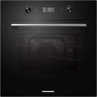 Heinner HBO-M7010GCDRP-GBK Inbouw Oven 60 cm – 70 L – Energieklasse A – Grill – Hetelucht – Fermentatie – Touchdisplay – Pyrolytische Zelfreiniging – Zwart Glas – 5 Jaar Garantie