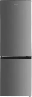 Heinner HCNF-HM293INVXD Koel-vriescombinatie – 293 L – Total No Frost – Inverter Compressor – Energieklasse D – Instelbare Thermostaat – LED-verlichting – RVS – 5 Jaar Garantie