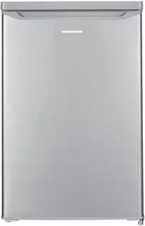 Heinner HF-HM109SE++ Tafelmodel Koelkast met Vriesvak 109 L – Energieklasse E – Instelbare Thermostaat – LED-verlichting – Omkeerbare Deur – Zilver – 5 Jaar Garantie