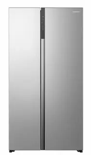 Heinner HSBS-HS544NFINVXE++ American Side-by-Side Koelkast – 544 L – Total No Frost – Inverter Compressor – Energieklasse E – Touchbediening met LED-display – Super Cooling – Super Freeze – Fuzzy Mode – Open-deur Alarm – RVS-look – 5 Jaar Garantie