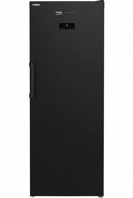 Beko RFNE448E41BB - XXL Vrieskast - 404L - D - NoFrost - Display - Zwart / Black