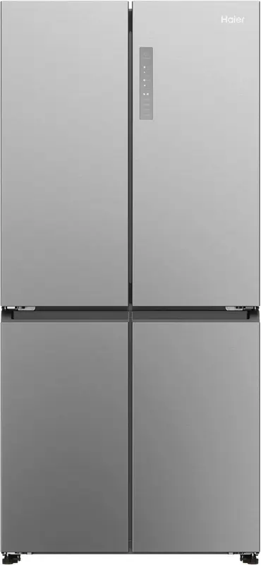 Haier HCR3818DNMM - Koel- Vriescombinatie - Multideur - French Door Indeling - 83cm breed - 467 L - No Frost - Energieclasse C - LED - Touch op de deur - Inverter Compressor - Roestvrijstaal - 10 jaar garantie op onderdelen