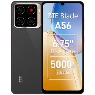 ZTE Blade A56 -  Zwart - 128 GB Zwart