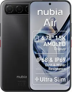 ZTE Nubia Air - 5G - 8GB/256GB - Zwart
