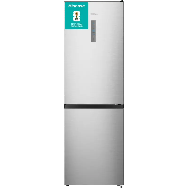 HISENSE RB390N4BCC - breedte 60 cm - hoogte 186 cm - inhoud 304 l - NoFrost