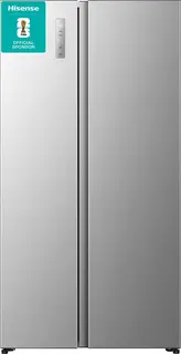Hisense RS3P558NEID - Amerikaanse koelkast - No-Frost - 178 cm hoog - 544 liter - Energielabel D - Invriesvermogen 12 kg/24u - Geluidsniveau 37 dB - LED Display - SuperCool - FastFreeze - Deuralarm - Inverter Compressor - Multi Airflow