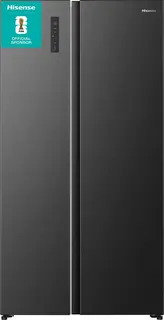 Hisense RS3P558NEFD - Amerikaanse koelkast - No-Frost - 178 cm hoog - 544 liter - Energielabel D - Invriesvermogen 12 kg/24u - Geluidsniveau 37 dB - LED Display - SuperCool - FastFreeze - Deuralarm - Inverter Compressor - Multi Airflow