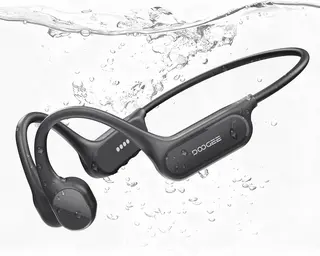 DOOGEE BoneBeat SwimLite - Botgeleidingsoortelefoons - IP68 waterdichte zwemoortelefoons - 10 uur - Sportief hardlopen - Draadloze Bluetooth 5.4 open-ear hoofdtelefoon - Met 32 GB MP3 dual mode - Geschikt voor fietsen, onderwaterzwemmen, fitness