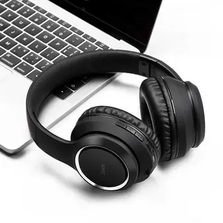 Hoco Draadloze Bluetooth Koptelefoon Over-Ear - Hoofdtelefoon met Microfoon - 10 Uur Batterij - Inklapbaar