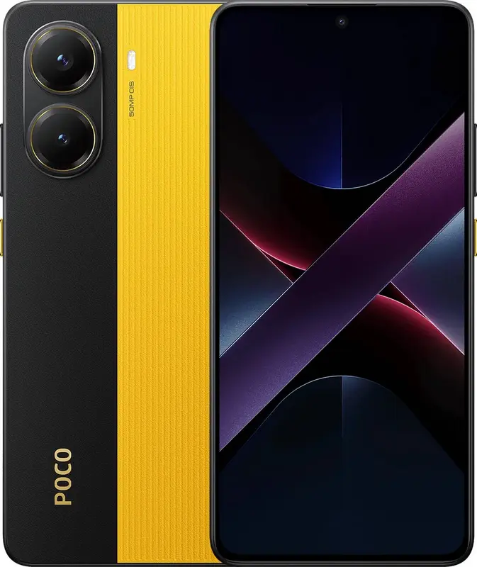XIAOMI POCO X7 Pro 5G-12GB+512GB-Geel-Met 90W oplader
